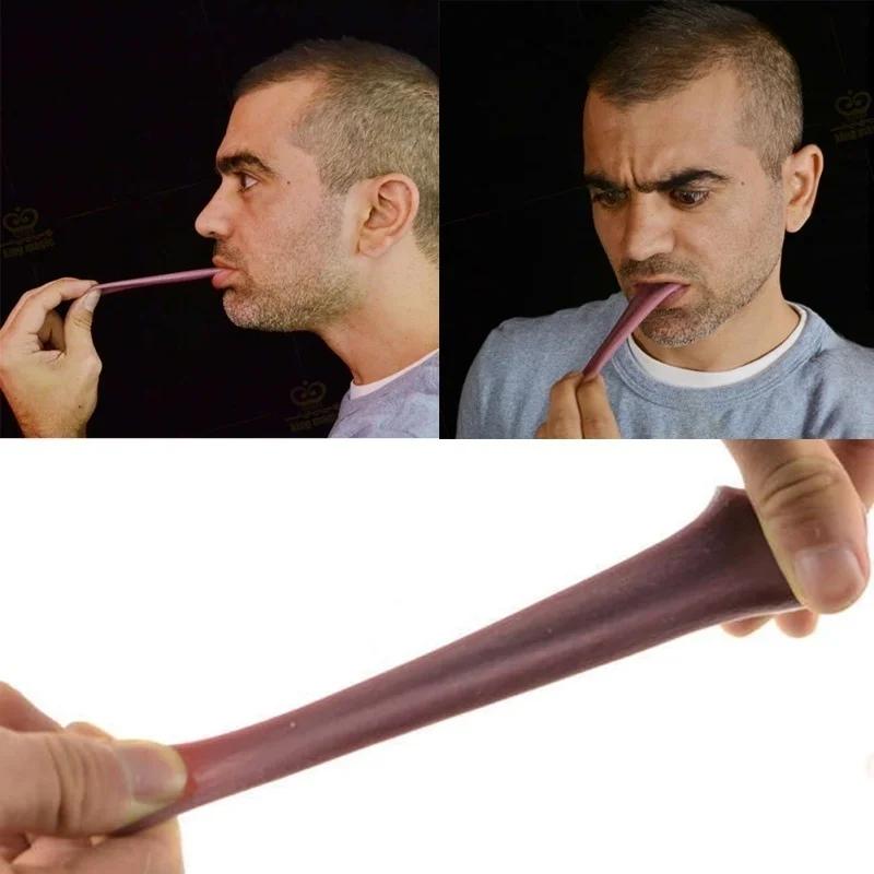 Língua Realista Piadas Grossas Prank Truques de Mágica Halloween Adereço Horrífico Decorações de Festa de Mágico