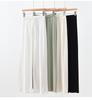 Yulu Women's Linen Straight-Leg Summer Pants - Loose, Breathable, Slimming, Versatile, and Casual Long Pants