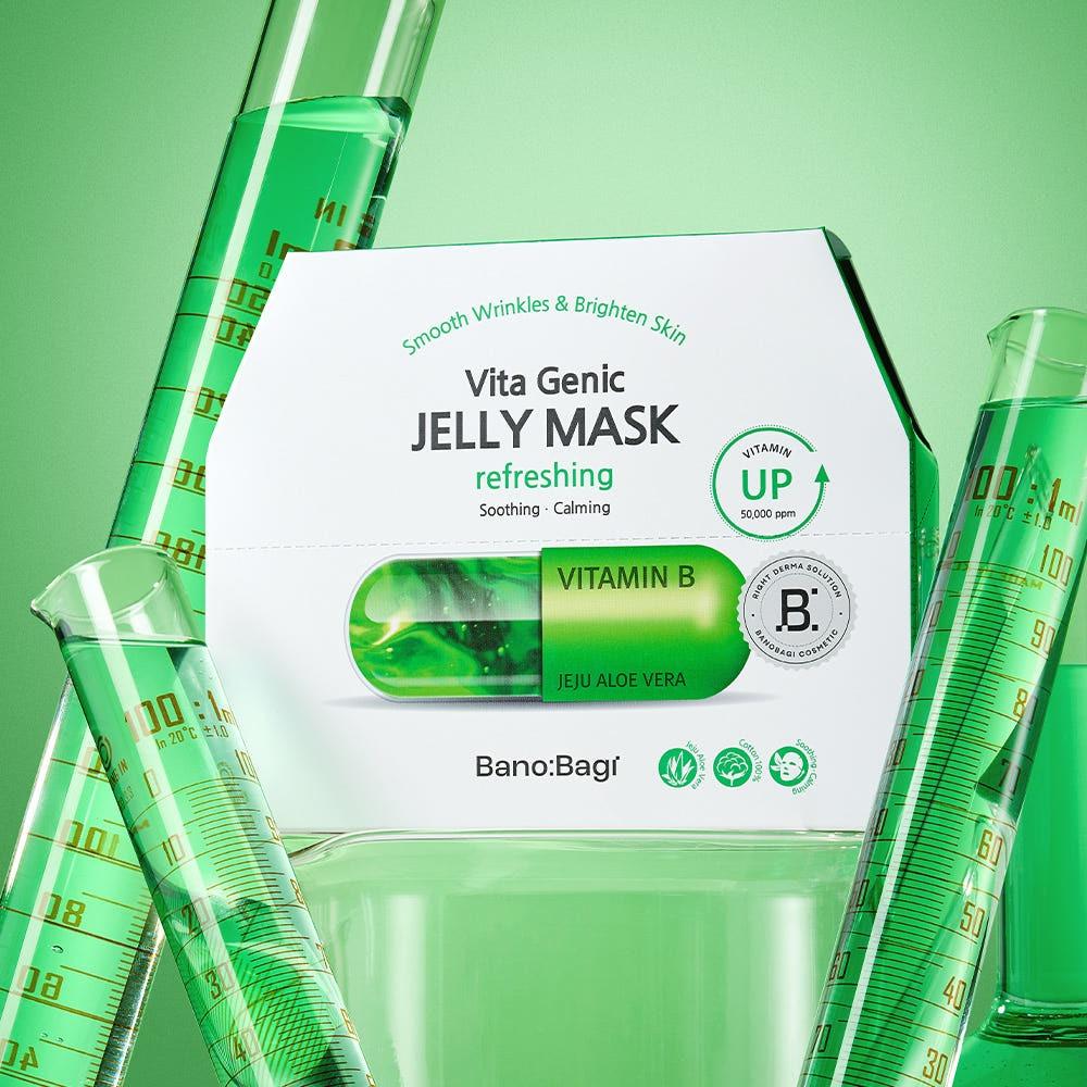 BANOBAGI Vita Genic Jelly Mask Refreshing Soothing Balancing 30g X 10 Sheets