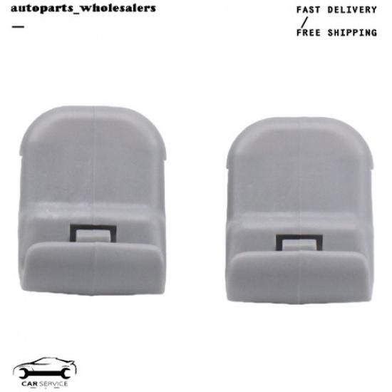 Новый набор из 2 серых зажимов для солнцезащитного козырька для Mazda 2/3/5/CX-7/CX-9 LC6269261B77