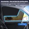 Magnetic Car Sunshade Curtains Summer Protection Side Window Sun Protection Heat Insulation Car Sun Shade Auto Accessories