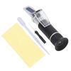 Brix Refractometer Meter Gauge Dual Scale Handheld Measuring Tool for Sugar Brewing