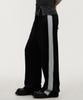 LANARCHIVE [0153] Side Track Training Pants - Black