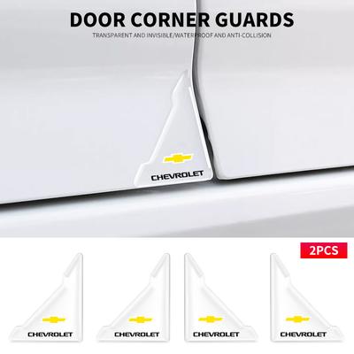 2 Stück/Set Auto-Türkantenschutz Anti-Kollisions-Transparenter Aufkleber für Spark Captiva Cruze Tracker Orlando Trax Epica