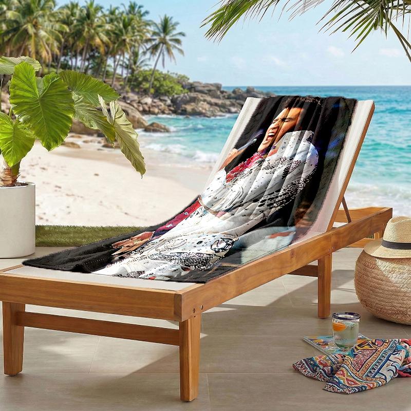 Elvis Fashion Beach Towel: Ideal for Summer Adventures Soft, absorbent and quick drying suitable for swimming and bathing