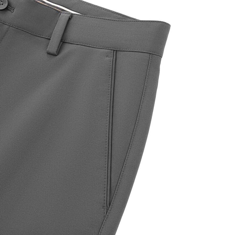 Seven Men's Wrinkle-Resistant Straight-Leg Casual Trousers