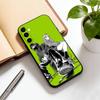 The Green Yuri Guy KiniOto Manga Phone Case For Samsung Galaxy A73,A72,A71,A70,A53,A52,A51,Soft Silicone Black Cover