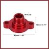 Car Fuel Injection Pressure Regulator Valve Cap Spring Kit for Ford F250 F350 F450 F550 7.3L Powerstroke Diesel 1999 2000 2001 2002 2003 Red Replace
