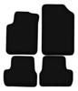 BASIC Black Velour Floor Mats For: Citroen C3 I Hatchback (2002-2009)