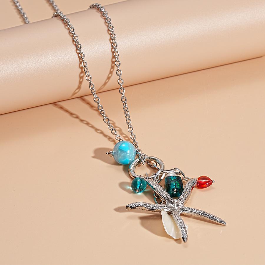 High-End Bohemian Seashell Beaded Clavicle Necklace
