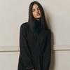 Eiaenlei Ar_Pitting Turtleneck Top_Black