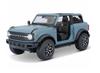 Maisto 2021 Ford Bronco Badlands 1/18 Scale Special Edition Diecast Car with Open Hood and Display Stand