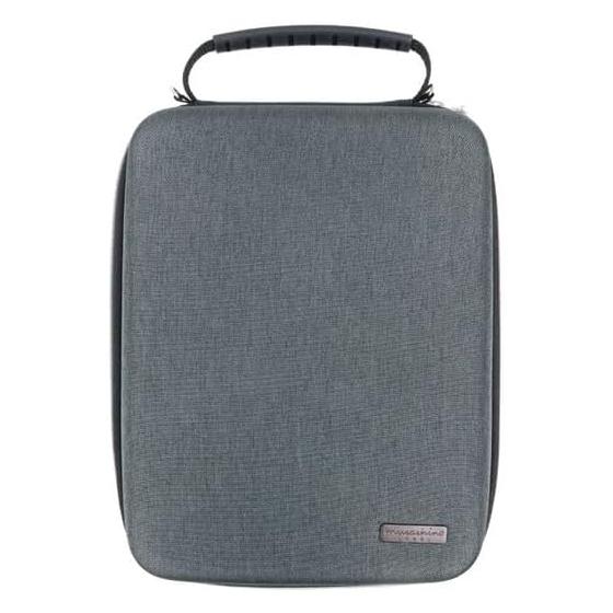 [musashino LABEL] [Carrying bag semi-hard type 12 room version] EVA material earphone case Can store up to 12 earphones/recables Semi-hard Patented