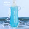 Soft Flask Water Bag Food-grade Collapsible Hydration Pack Bottle Reusable Leakproof Outdoor Water Flask for Running Hiking Cycling Climbing