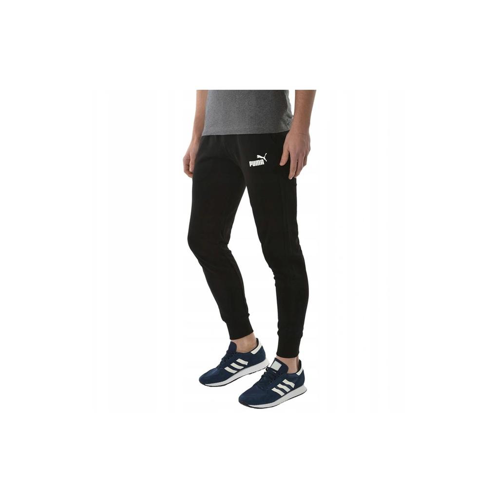 Puma Knitted Breathable Fitness Long Pants Men bottoms Black 852429-01