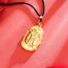 Exquisite Guanyin double-sided auspicious men's and women's jewelry necklace pendant