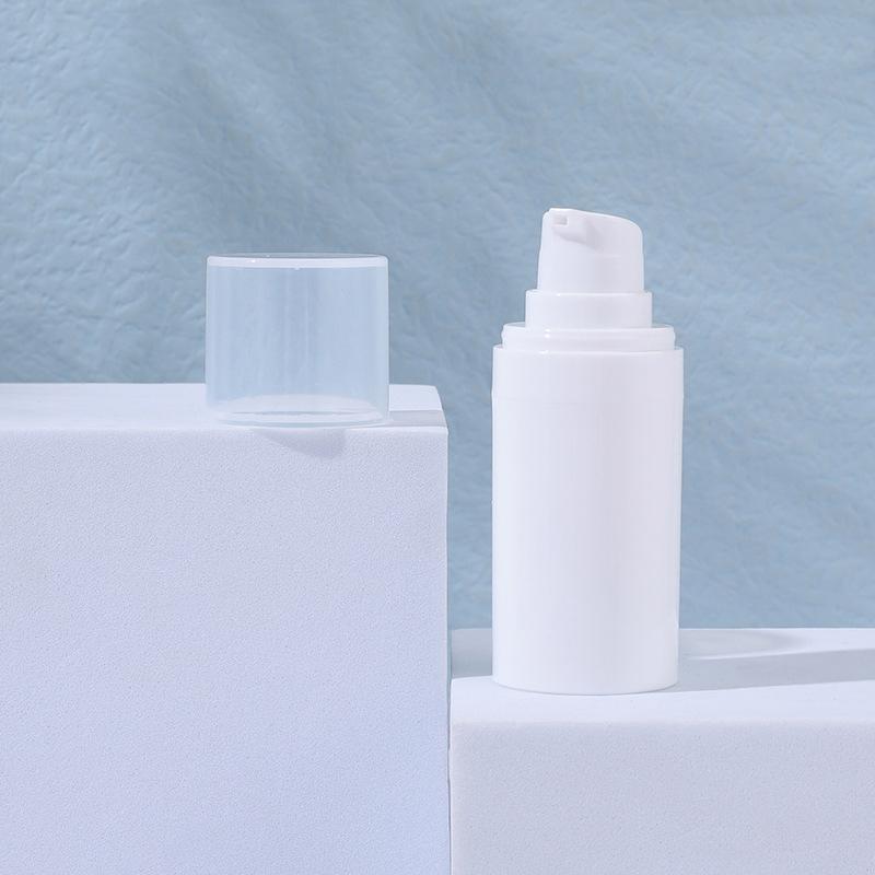 15/30Ml Empty Airless Pump Bottles Mini Lotion Vacuum Cosmetic Containers Women Make Up Travel Emulsion Bottle