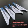 4Pcs Spare Main Fan Blades For Helicopter Rotor Rc Syma S107 Diy Accessories Kid Gift