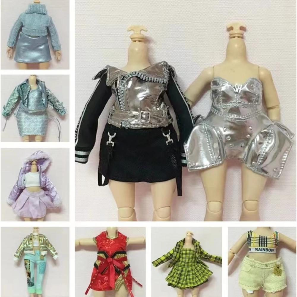 Original Gelenkige Regenbogen Mittelschule Schleim Puppe Große Schwester Modekleid Mädchen Feiertagsgeschenk Spielzeug