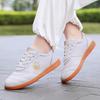 Tai Chi Schuhe Damen und Herren Leder Tai Chi Übungsschuhe Kampfsport Training Rindersehnensohle Wettkampf Spezialschuhe Tai Chi Sportschuhe