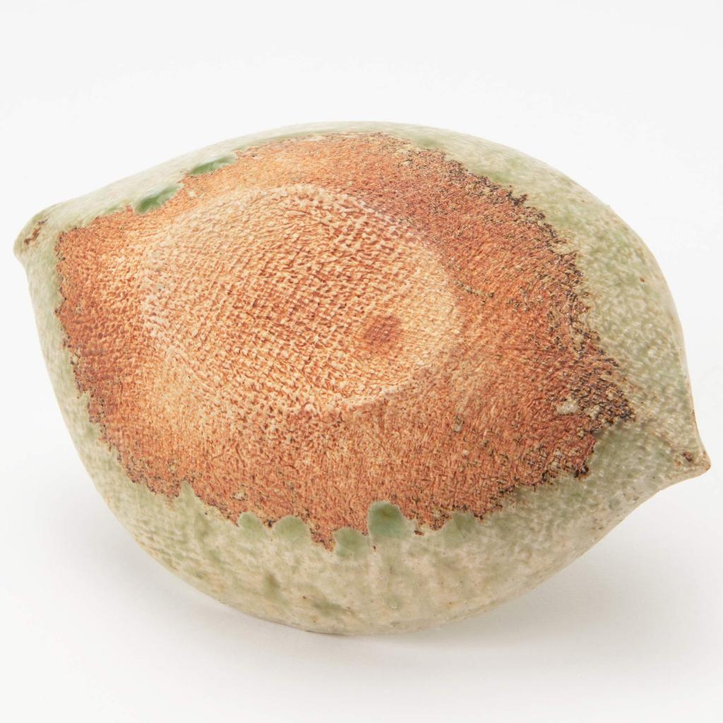 Marui Seito Shigaraki-keramik Hechimon Liten skål med lotusblad MR-3-3056