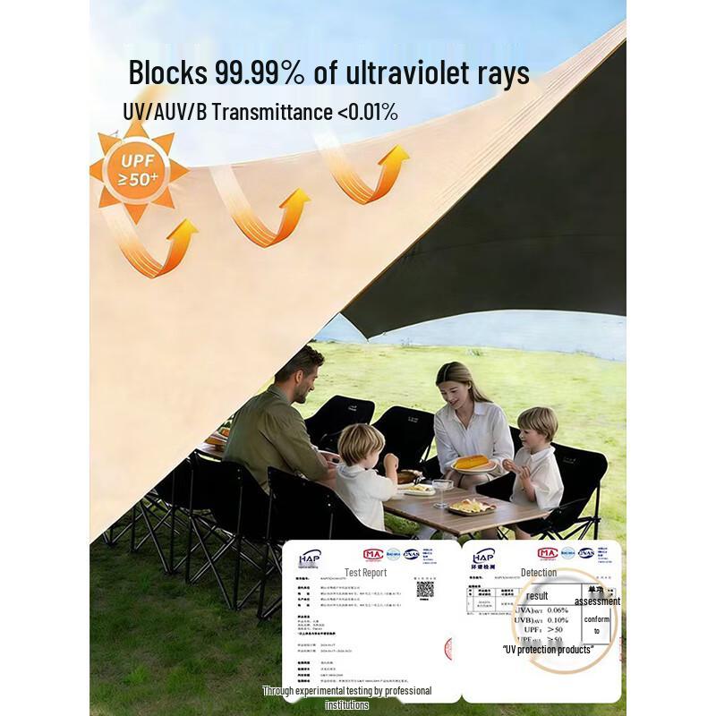 Dà Táng Yù Large Butterfly Octagonal Outdoor Tarp