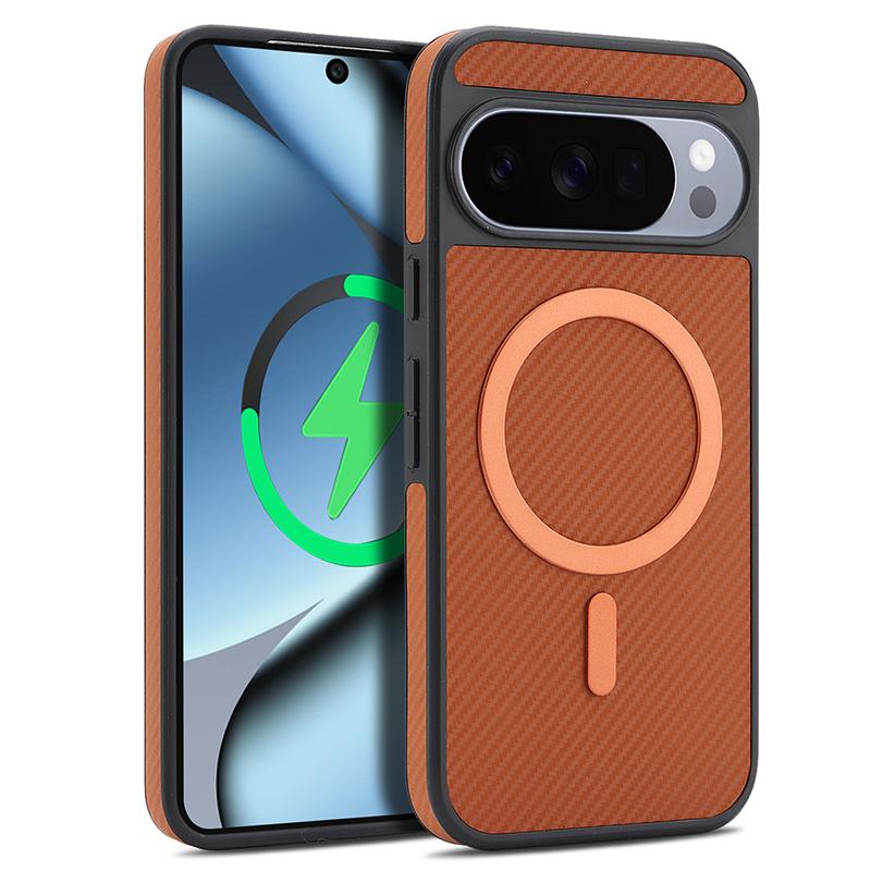 High Quality Car Mounted Magnetic Wireless Charging Phone Case For Google Pixel 11 Pro XL 9 10 A Pro Phone Shock Protection Case