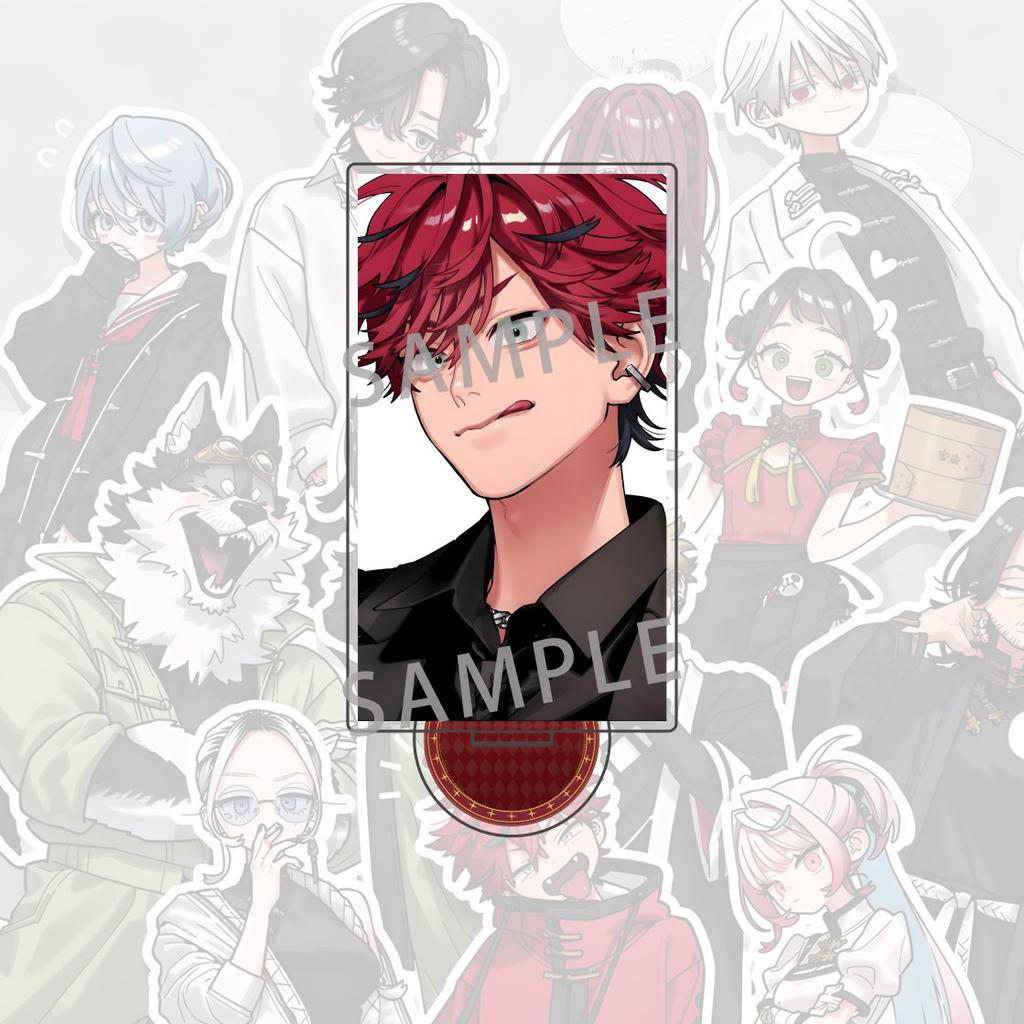 Anime Gokurakugai 15cm Acrylic Aruma Tao Saotome Nei Takarai Stand Figure Standing Model Desktop Bookshelf Decoration Gift