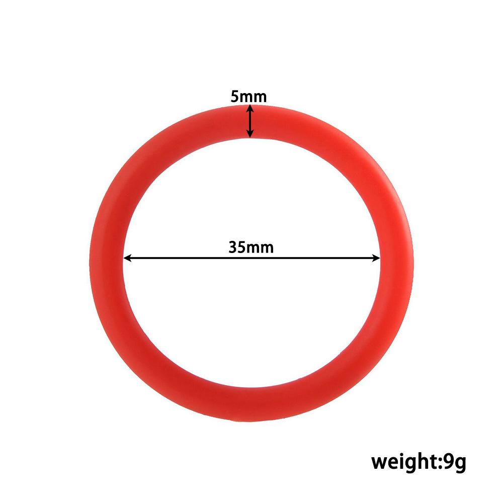 Men's Silicone Penis Ring Set - Extra Thick Enlargement & Masturbation Rings, Adult Sex Toys