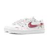 Nike Court Borough Pink Mist Sweet Rabbit Slip Resistant Cushioning Abrasion Resistant Low Top Skateboard Shoes Women's DV5456-106(Team617-)