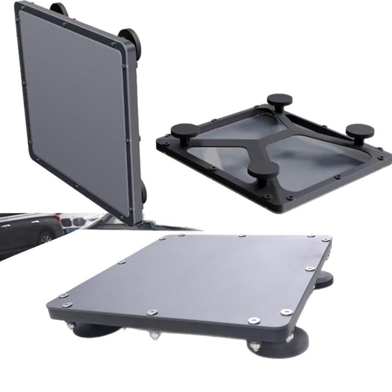 Aluminum Magnetic Mount Holder for Mini Universal Car RVs Truck Roof Mount Bracket with Cover Mounting Accessory