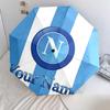 1 PC Automatic Folding Umbrella - SSC Napoli Custom Name Pattern, Portable & Foldable Design with 8 Ribs, Christmas Birthday Gifts