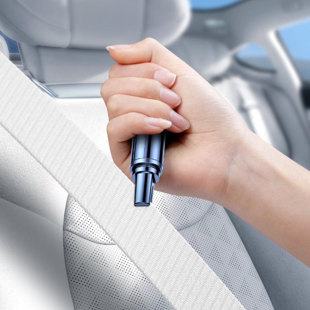 Nowy mini awaryjny młotek do rozbijania szyb, nóż do cięcia pasów bezpieczeństwa, wielofunkcyjny młotek bezpieczeństwa do samochodu