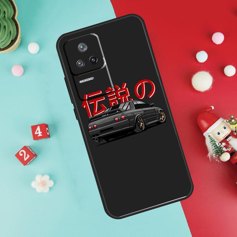 JDM Skyline Car Funda For Xiaomi 17 Pro Max 14 15 Ultra 13T 14T 15T Pro POCO F7 F5 F6 X3 X5 X6 X7 Pro Case