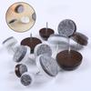 20PCS Heavy Felt Feet Pad Skid Glide Furniture Chair Table Leg DIY Nail Protector