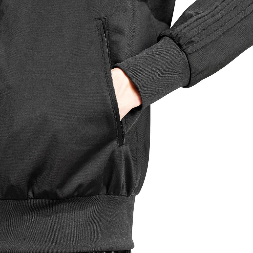 Adidas Classics Firebird Track Top Jersey Track Jacket FWE48 JY1347 Men's Black/Black (JP, Alphabet, XL, Black/Black(JY1347))