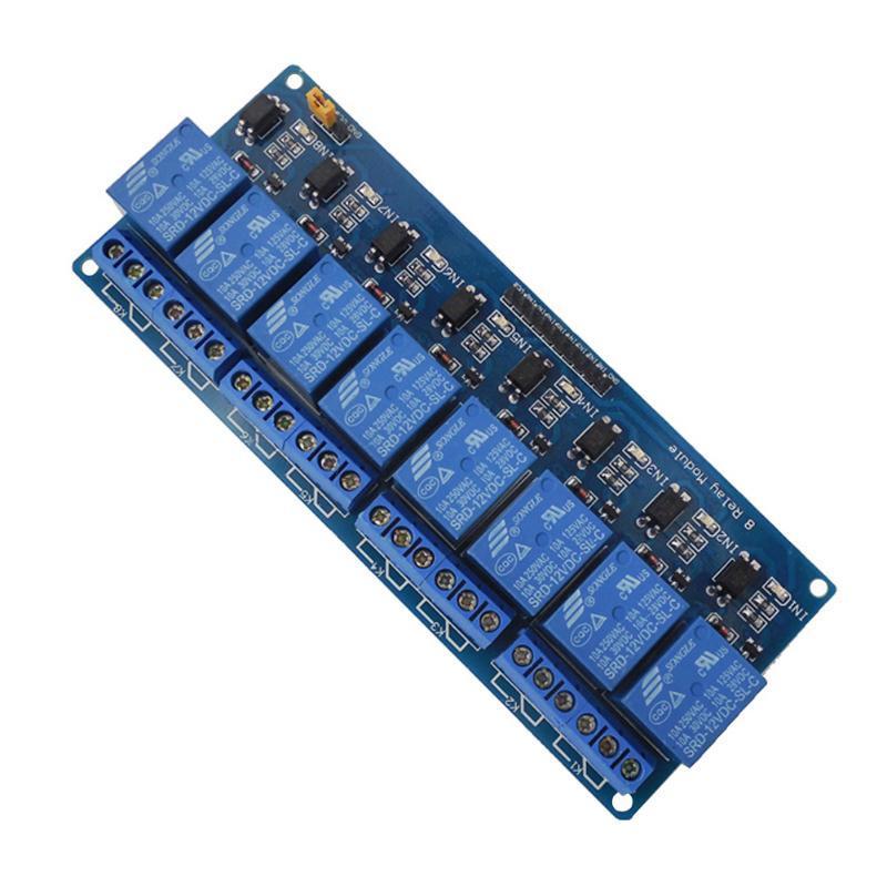 Nathan-Ng 8-Channel 12V Relay Shield Module For Arduino UNO 2560 1280 ARM PIC AVR STM32 Nathan-Ng 8-Channel 12V Relay Shield Module For Arduino UNO 2560 1280 ARM PIC AVR STM32