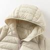 DAVE&BELLA Girls' Short Waterproof Down Jacket