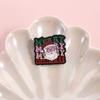 Santa Claus Delivering Gifts Enamel Pins Custom Halloween Brooches Lapel Badges Clothes Funny Jewelry Gift for Kids Friends