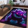 Poke Mon Gengar Area Rug Cute Carpet for Living Room Kids Bedroom Sofa Doormat Kitchen Home Decor,Non-slip Mat Gift Potdemiel