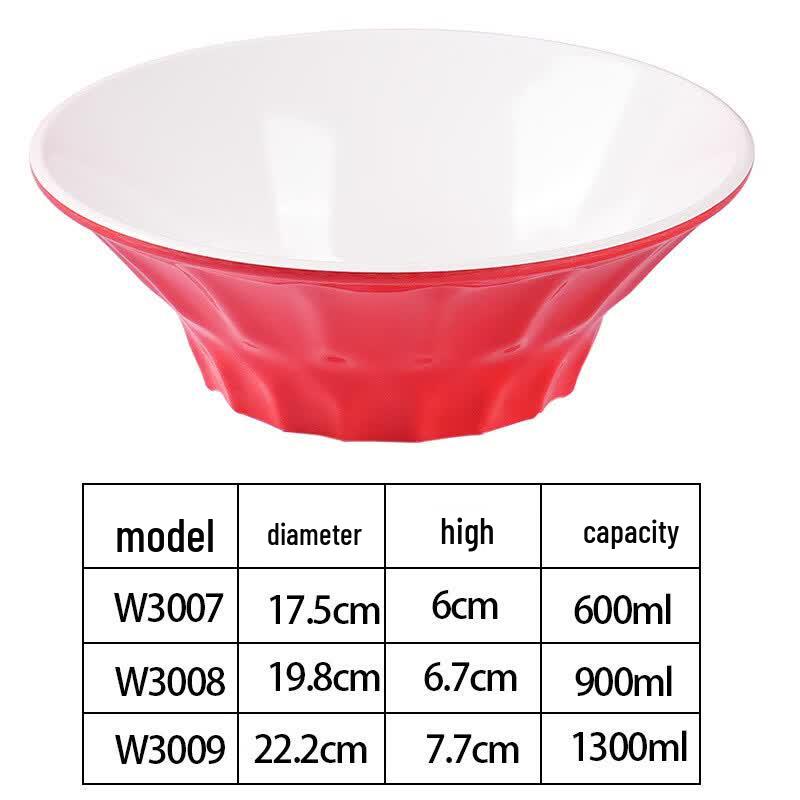 Di Rui En A5 Melamine Ramen & Soup Bowl 7 inch
