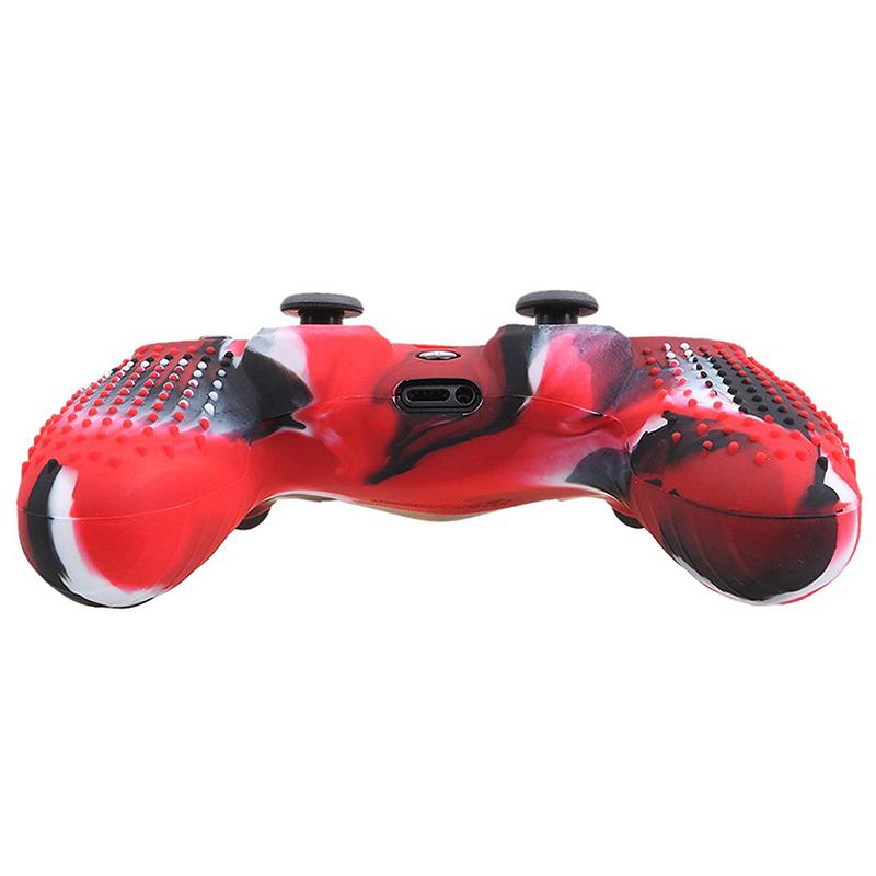 Hot sale 1 piece of 7.09x4.33 inch camouflage leather silicone rubber cover (protective cover) for PlayStation 4 PS4 controller