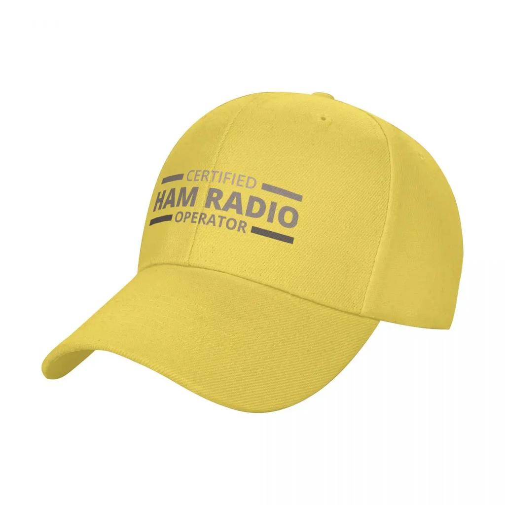 Certified Ham Radio Operator 1 - Ham Radio Baseball Cap Bobble Hat Sun Hat For Children hard hat Hats For Unisex Women's