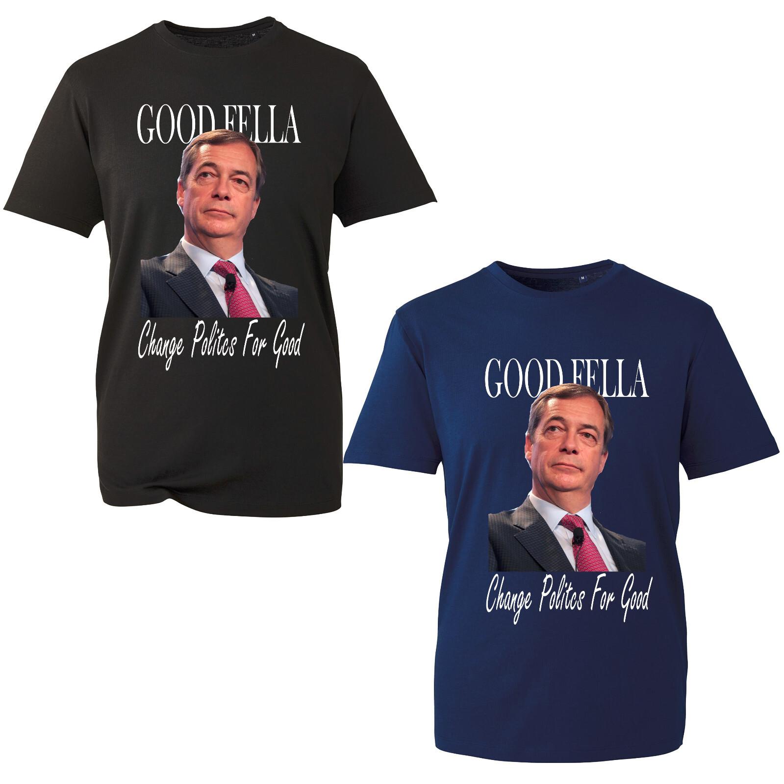 Goodfellas Change Politics For Politics Election T-shirt UK Kier Starmer Unisex M