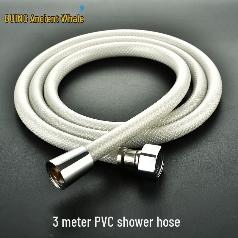 PVC Rain Shower Hose - 1.5m/4m Flexible Water Pipe for Water Heaters