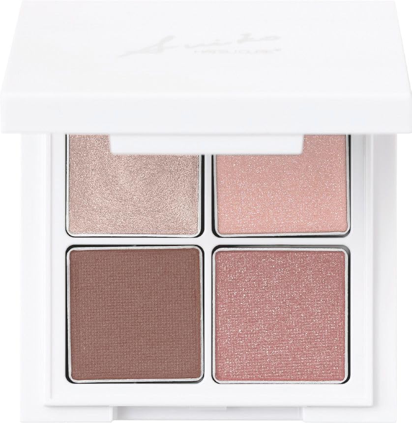 SUIKO Mineral Palette Misty Mauve for Sensitive Skin Eye and Eyeshadow Palette Multi-Eye (04 Rosé) - Color, Lip, Cheek, Highlight, Eyebrow,