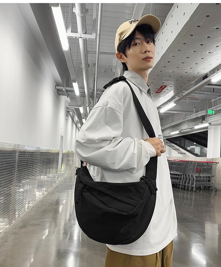 Large Capacity Fashion Crossbody Bag for Men and Women - Versatile Sports and Travel Shoulder Bag