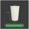 Thickened Disposable White Paper Cups