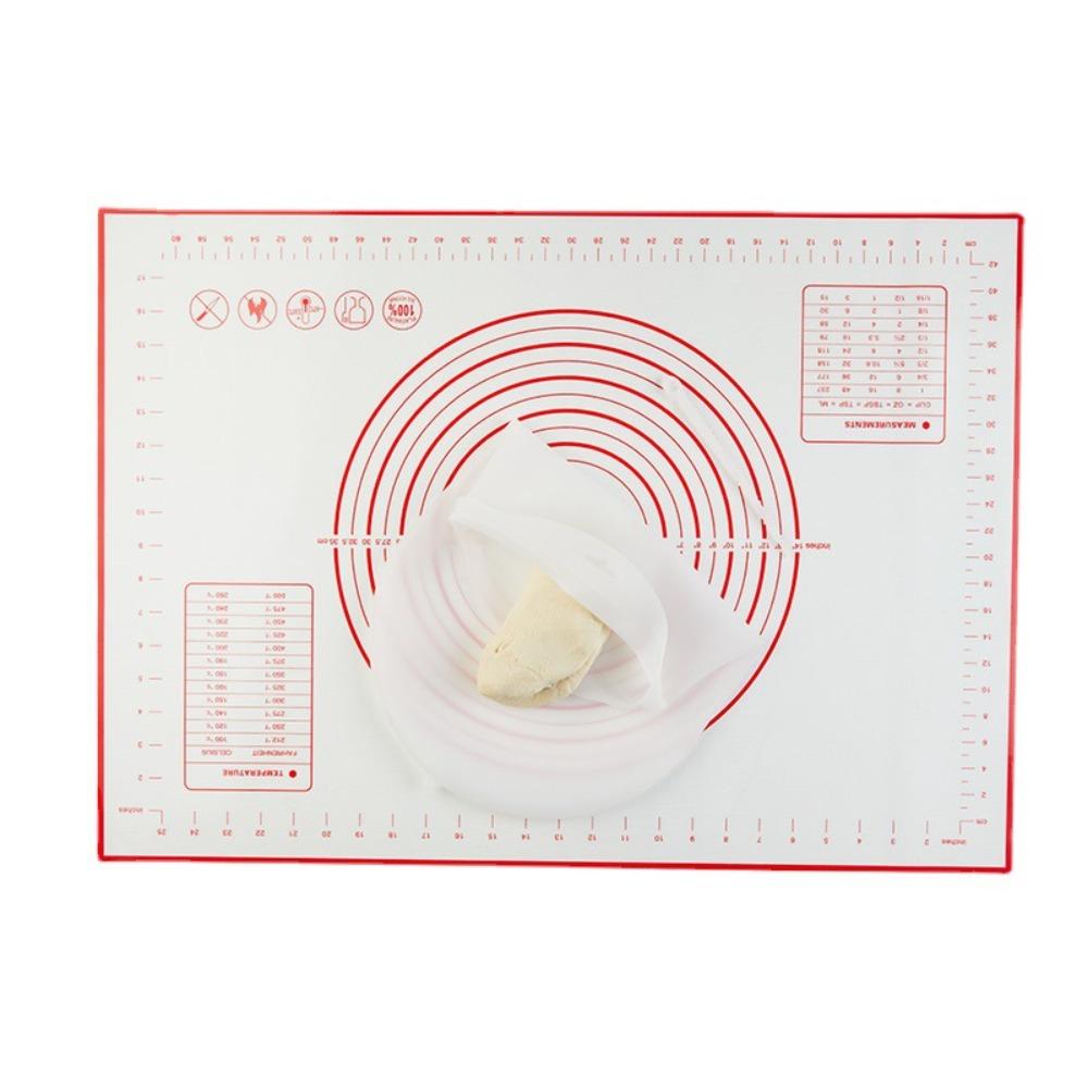 Kneading Dough Mat Silicone Baking Mat Pizza Cake Dough Maker Pastry Kitchen Cooking Grill Gadgets Bakeware Table Mats Pad Sheet