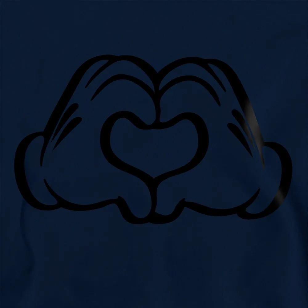 Mickey mouse Childrens/Kids Love Hands Hoodie